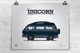 The Unicorn 16X20  Art Print