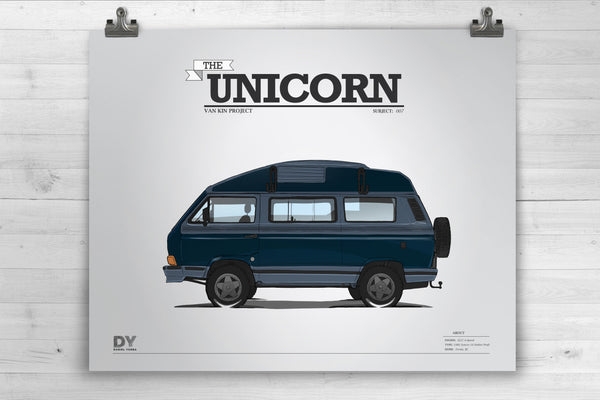 The Unicorn 16X20  Art Print