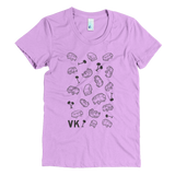 Tropical Print Ladies Tshirt