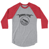 Downhill Flyer 3/4 sleeve baseball shirt