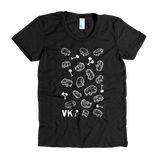 Tropical Print Ladies Tshirt