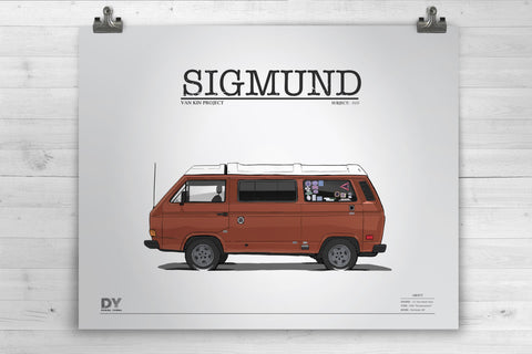 Sigmund 16X20 Art Print