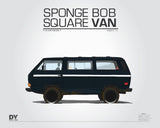 Sponge Bob Square Van Digital Download