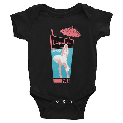 Palm Sprangs Gayby Onesie